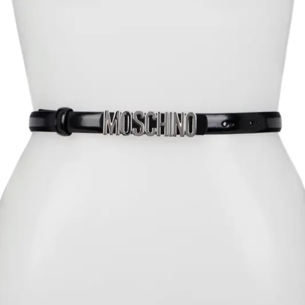 Moschino women black belt